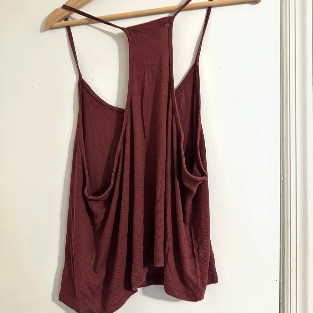 Brandy Melville Tank Top Ribbed One Size